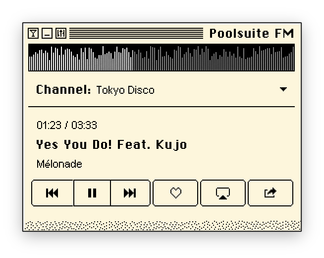 The small Poolsuite FM macOS app.